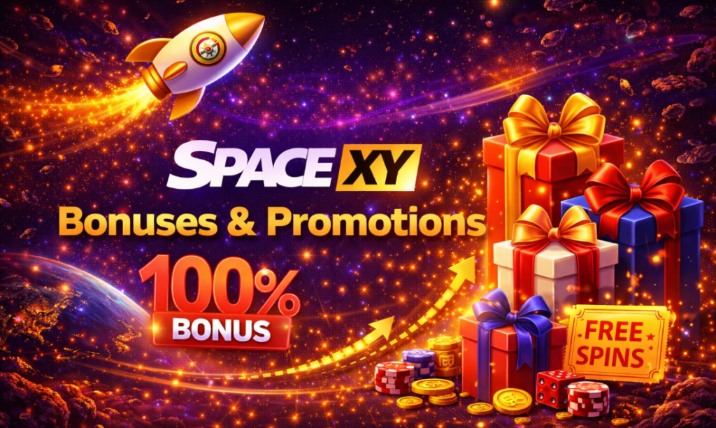 Space XY Game for money — Bonuses and promo codes