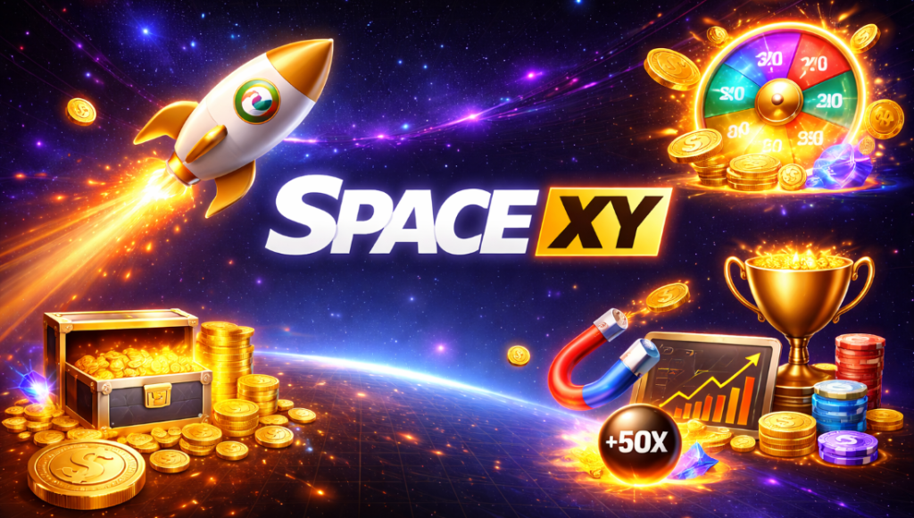 Space XY crash visual illustration